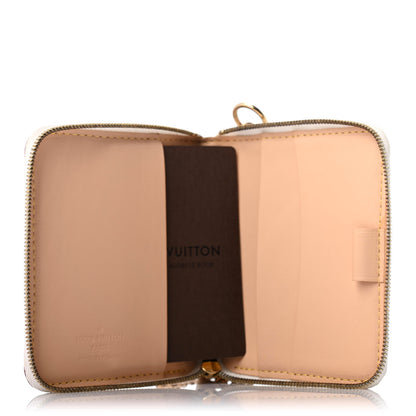 Louis Vuitton Monogram Multicolor Zippy Coin Purse Compact Wallet White 4 of 4
