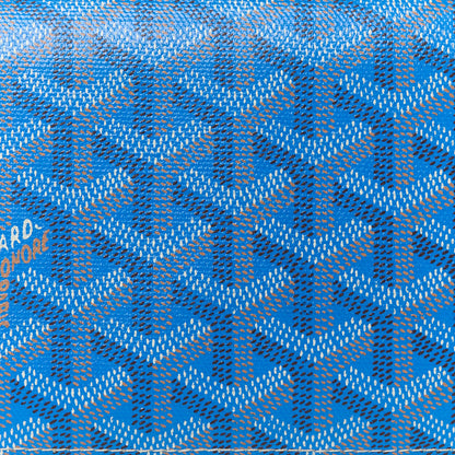 Goyard Goyardine Richelieu Wallet Sky Blue 10 of 11