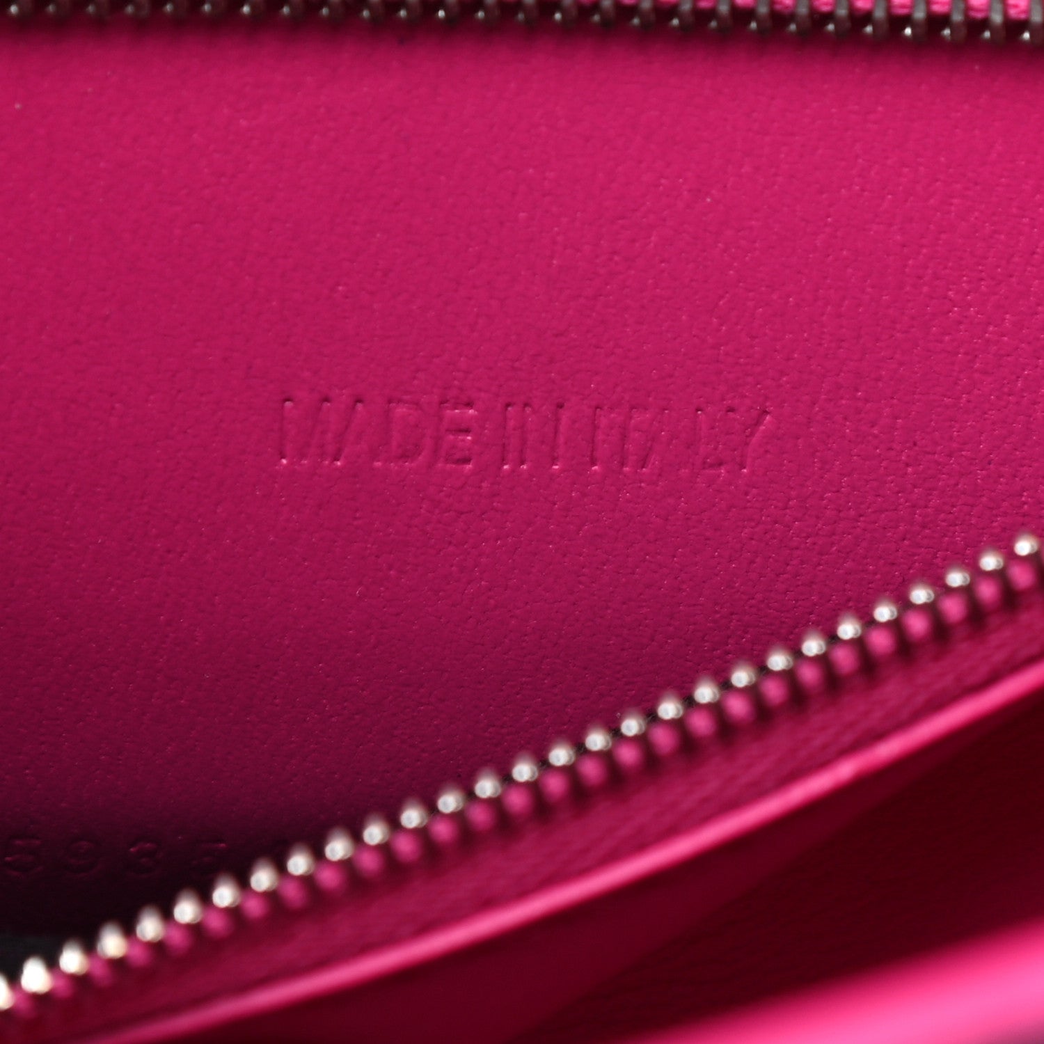 Balenciaga Shiny Calfskin Python Effect Small Hourglass Top Handle Bag Fuchsia Black 6 of 9