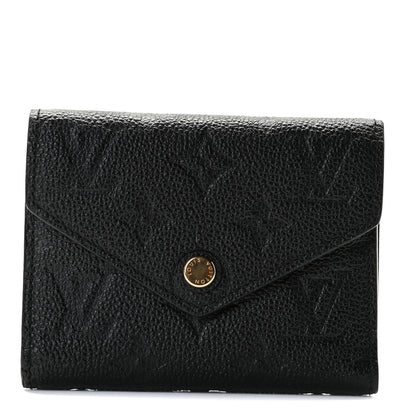 Louis Vuitton Empreinte Victorine Wallet Black 1 of 8