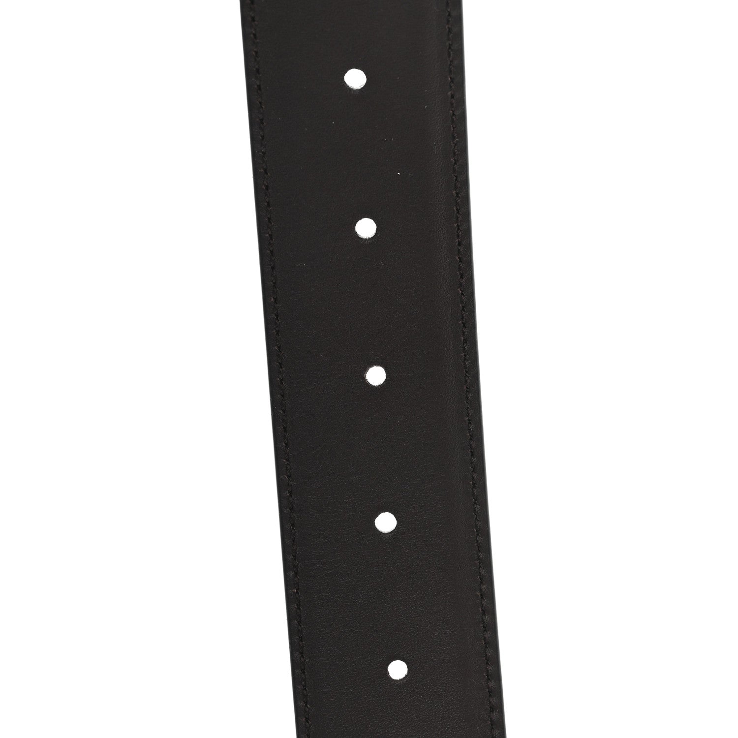 Gucci Moon Calfskin Square G Reversible 35mm Belt 95 38 Black 4 of 4