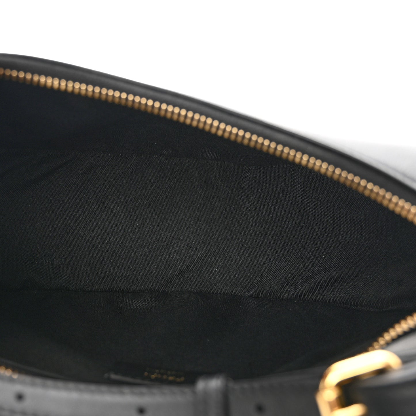 Vitello Grace Matte Small Fendigraphy Hobo Bag Black