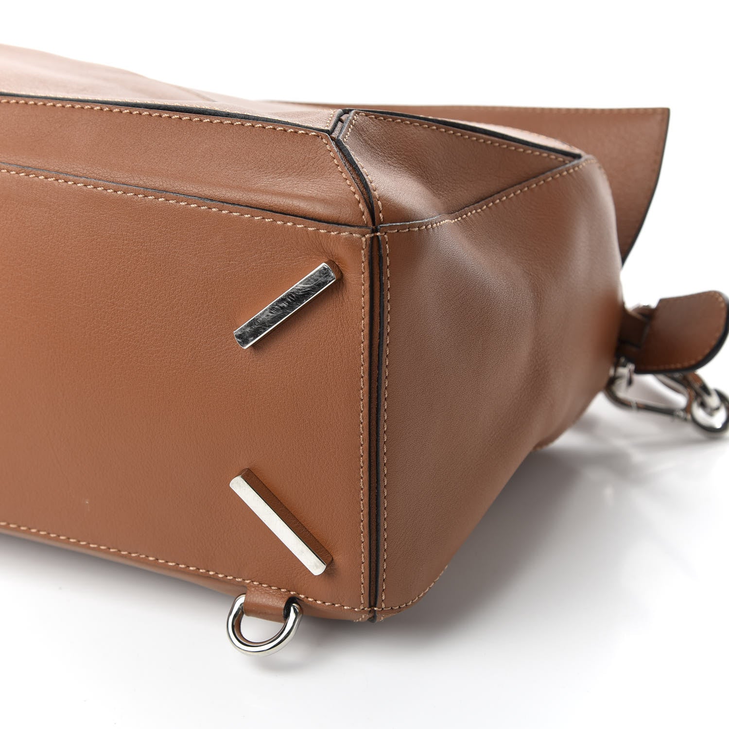 Loewe Calfskin Medium Puzzle Bag Tan 11 of 11