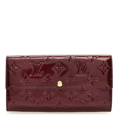 Louis Vuitton Vernis Sarah Wallet Rouge Fauviste 1 of 6