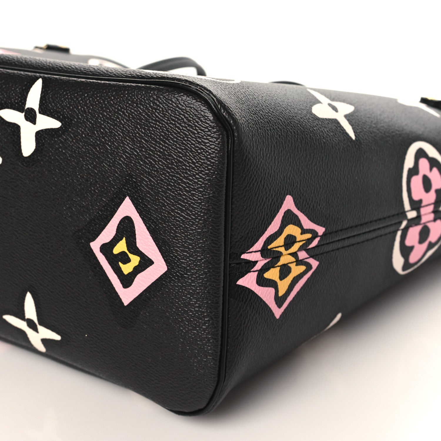 Louis Vuitton Monogram Giant Wild At Heart Neverfull MM Black 9 of 10