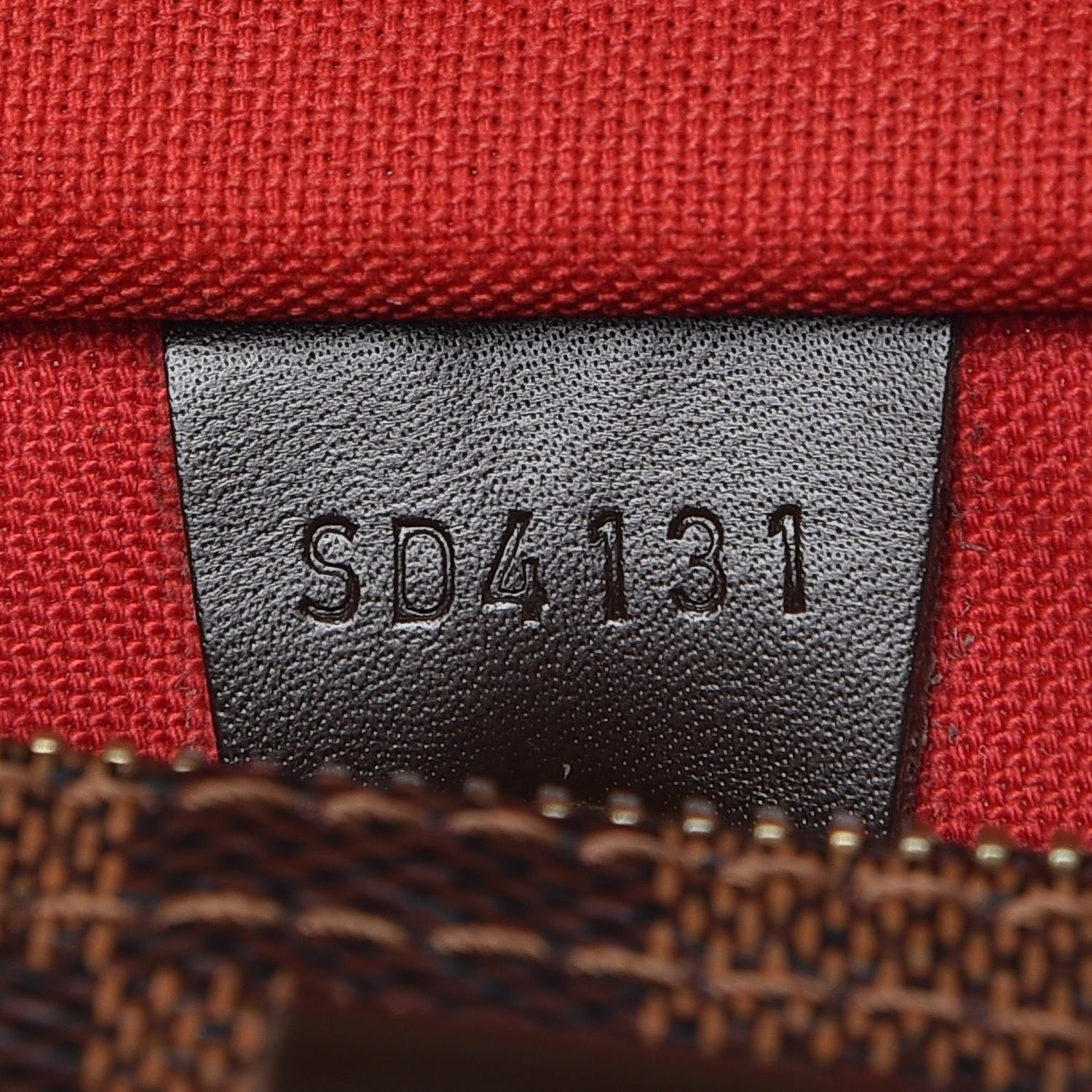 Louis Vuitton Damier Ebene Speedy 35 7 of 8