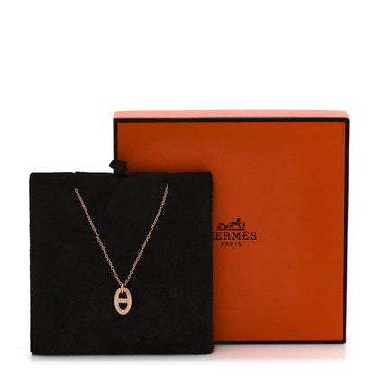 Hermes 18K Rose Gold PM Farandole Pendant Necklace 6 of 6