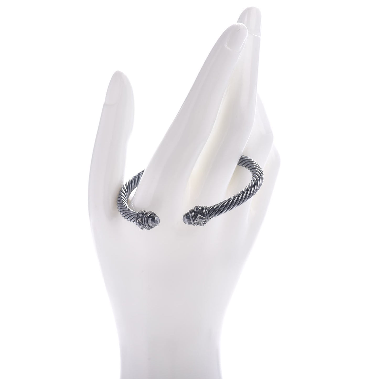 Darkened Sterling Silver 5mm Renaissance Bracelet