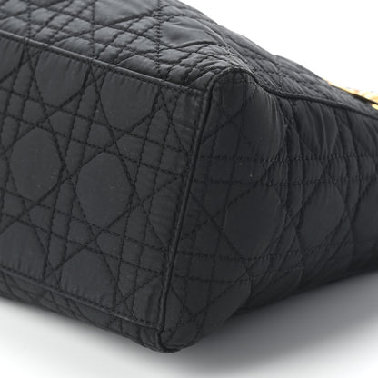 Christian Dior Nylon Cannage Medium Lady Dior Black 9 of 9