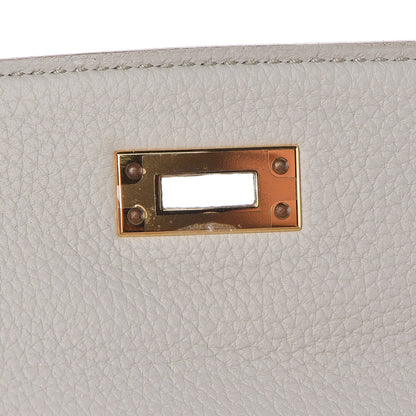 Hermes Togo Kelly Retourne 25 Craie 29 of 55