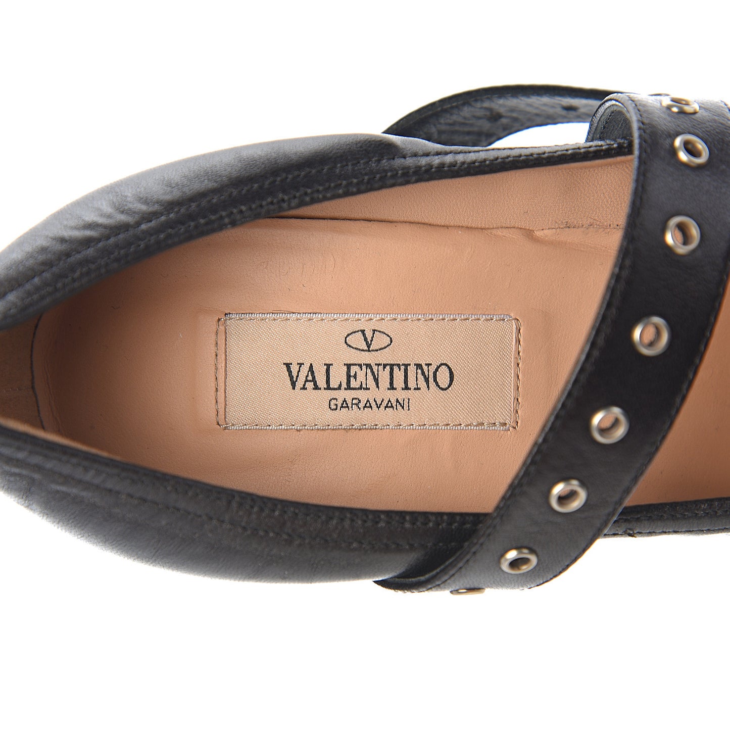 Nappa Love Latch Cross Strap 100mm Pumps 37 Black