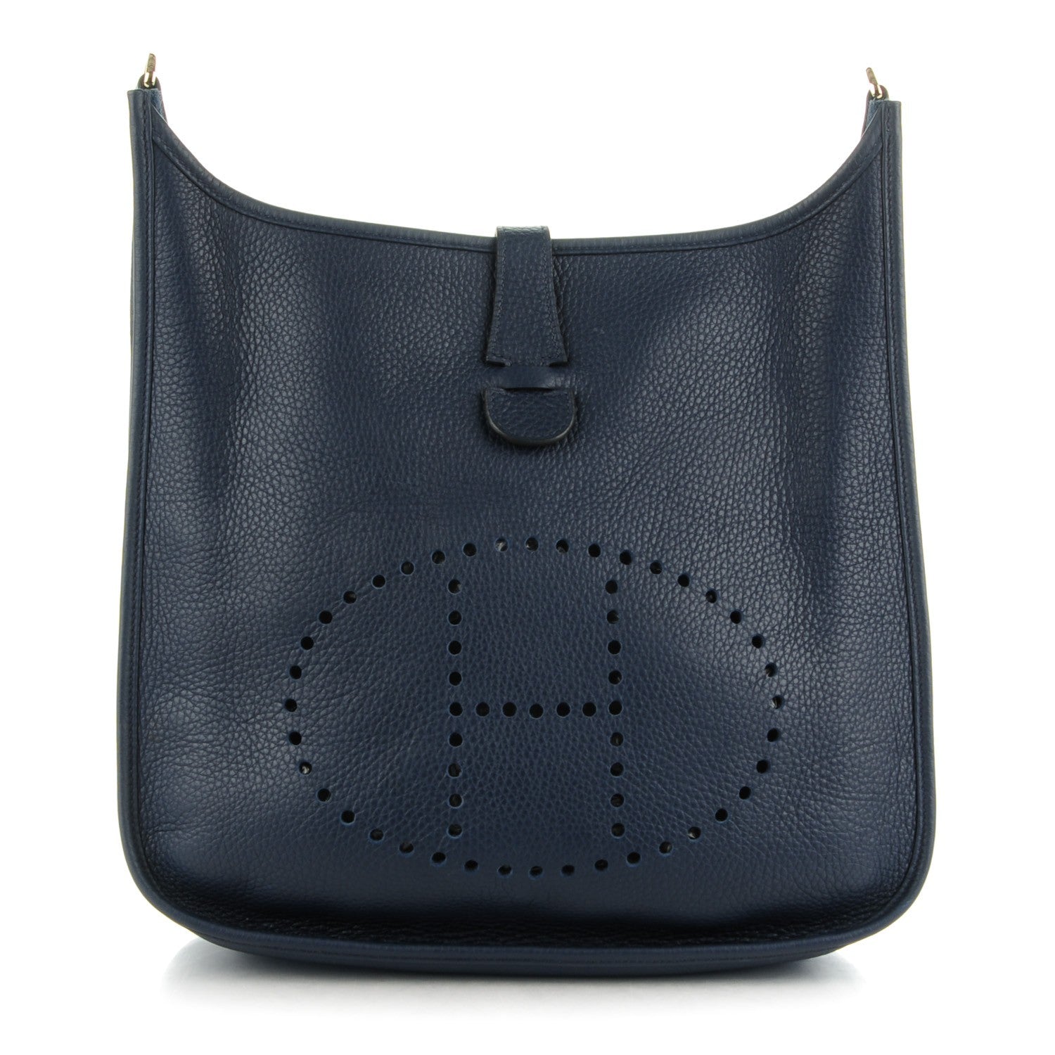 Hermes Taurillon Clemence Evelyne III GM Bleu Obscur 1 of 7