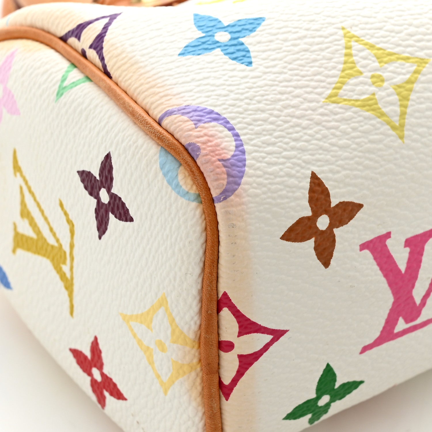 Louis Vuitton Monogram Multicolor Mini Sac HL Speedy White 11 of 12