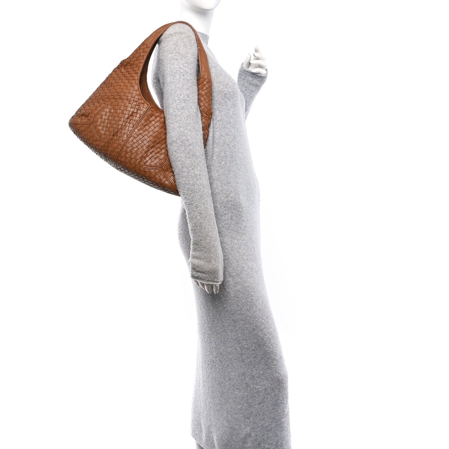 Bottega Veneta Nappa Intrecciato Ball Hobo Noce 2 of 11