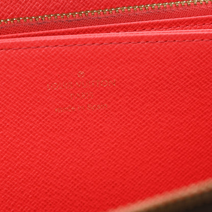 Louis Vuitton Damier Ebene 2016 Christmas Animation Zippy Wallet Rouge 6 of 9