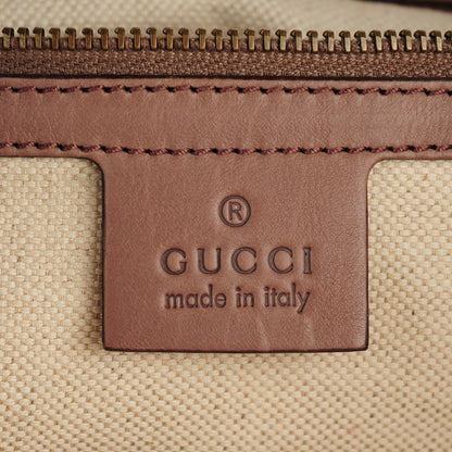Gucci Calfskin Soft Icon Tote Pink Tan 5 of 7