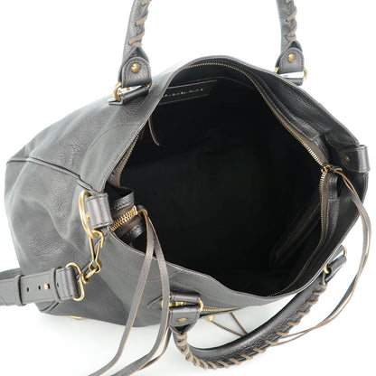 Balenciaga Chevre Classic Gold Hardware Velo Bronze 6 of 8