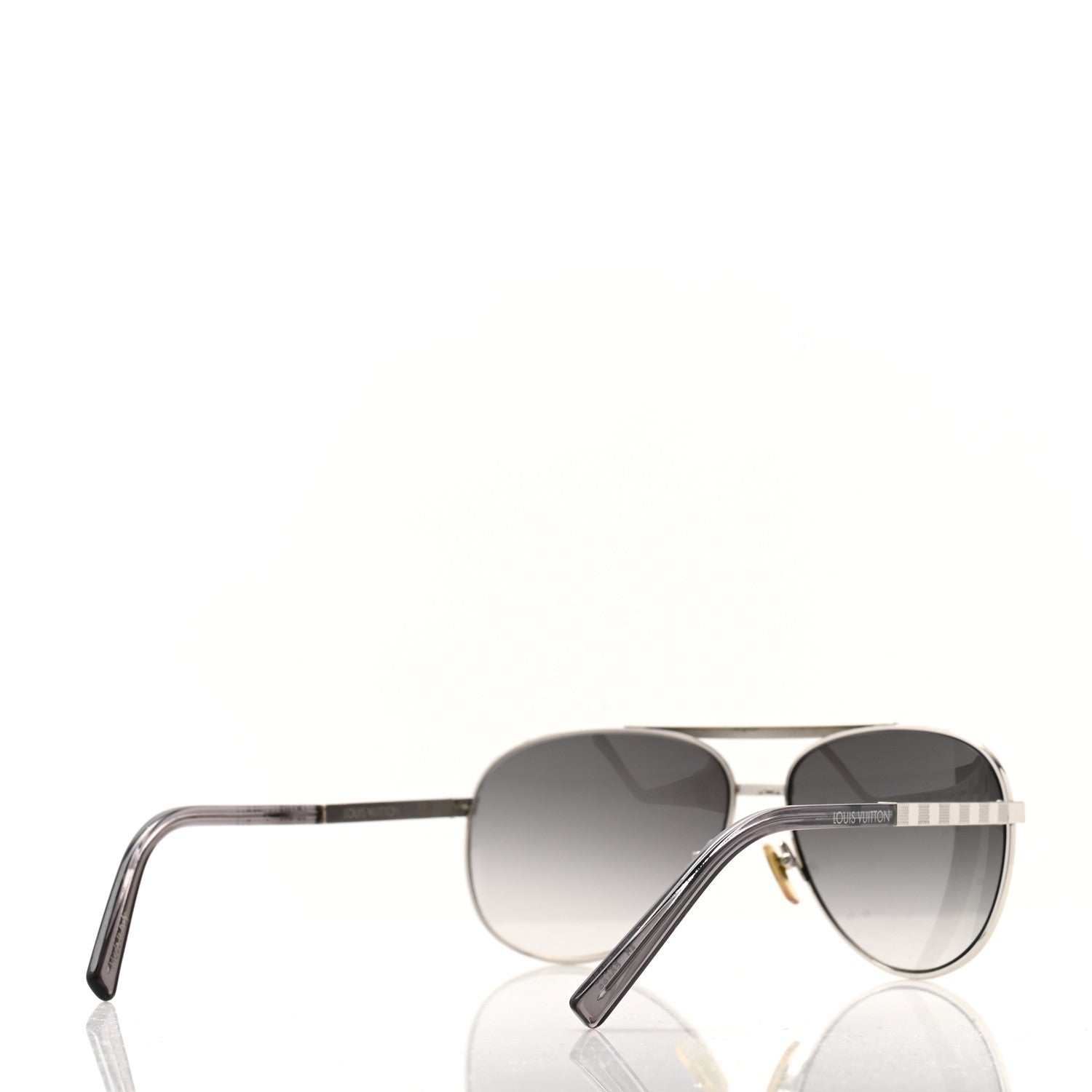 Louis Vuitton Metal Attitude Pilote Sunglasses Z0340U Azur 4 of 8