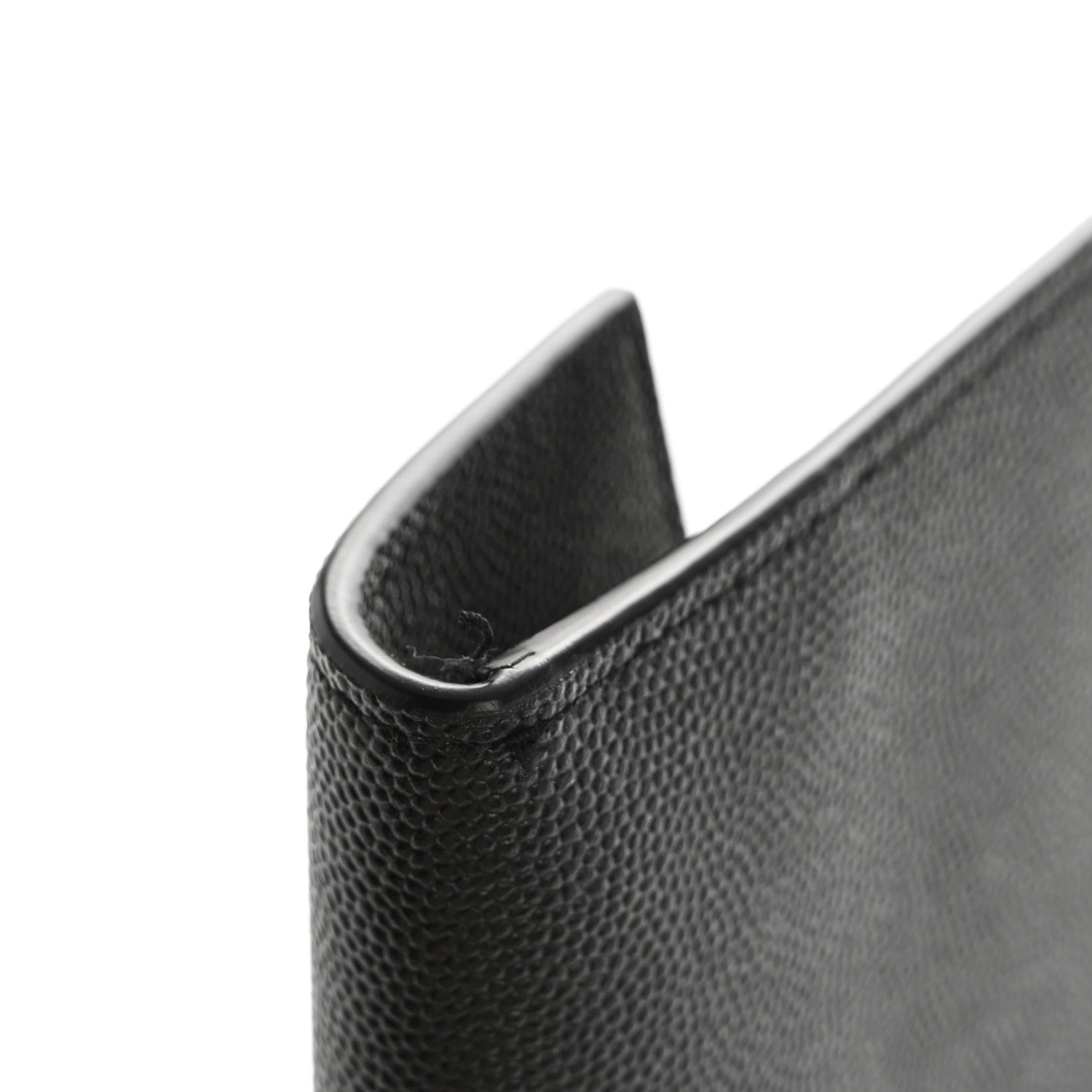 Saint Laurent Grain De Poudre Uptown Pouch Black 8 of 9