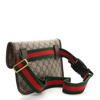 Gucci GG Supreme Monogram Neo Vintage Web Belt Bag Brown 3 of 10