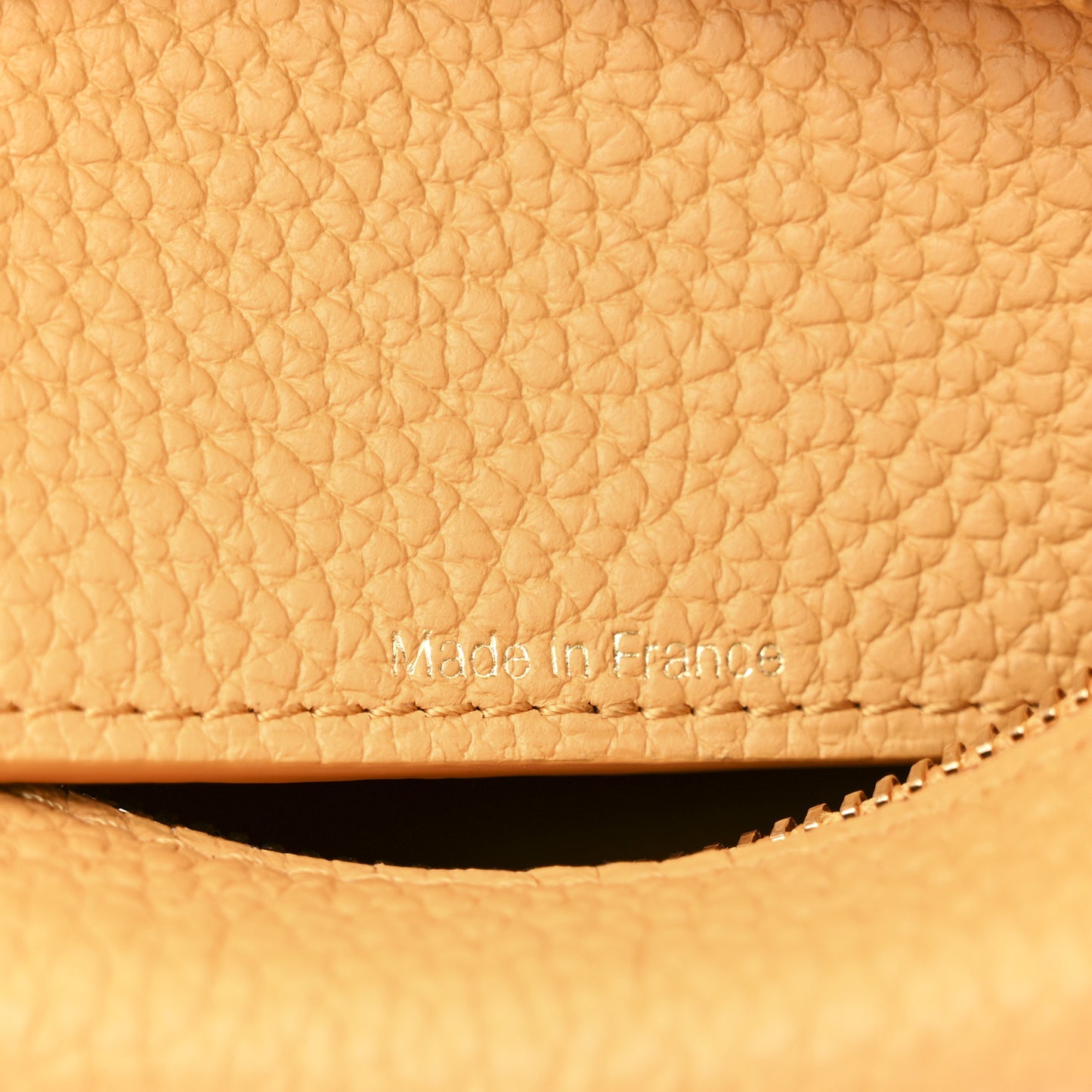 Taurillon Soft Nano Cool Box Satchel Honey