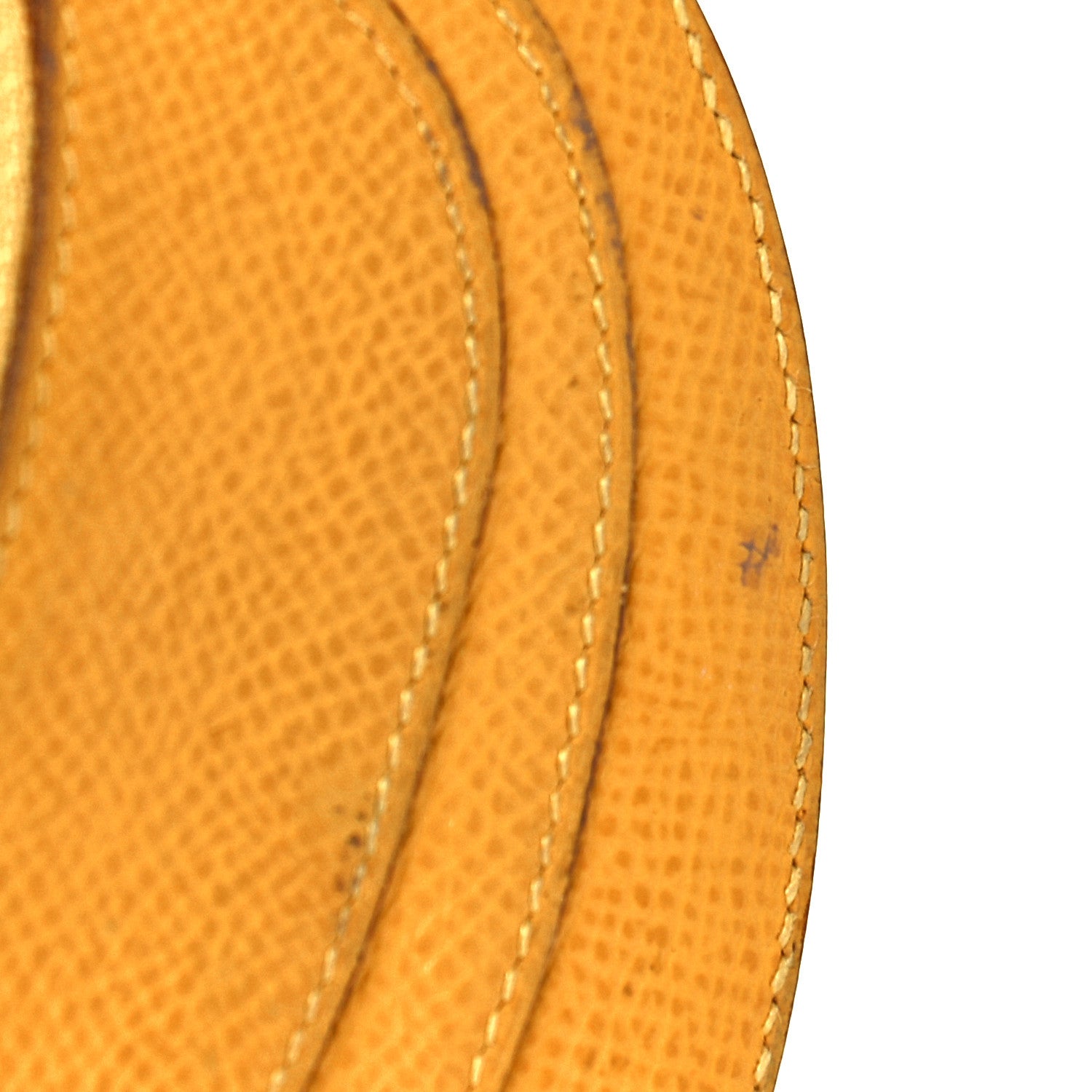 Hermes Courchevel Banana Coin Purse Jaune 7 of 9