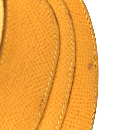 Hermes Courchevel Banana Coin Purse Jaune 7 of 9