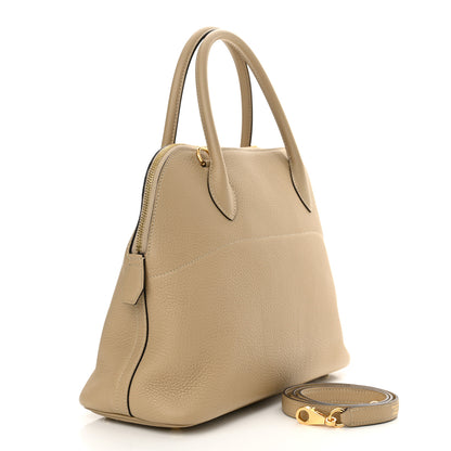 Hermes Taurillon Clemence Bolide 31 Trench Etoupe 3 of 10