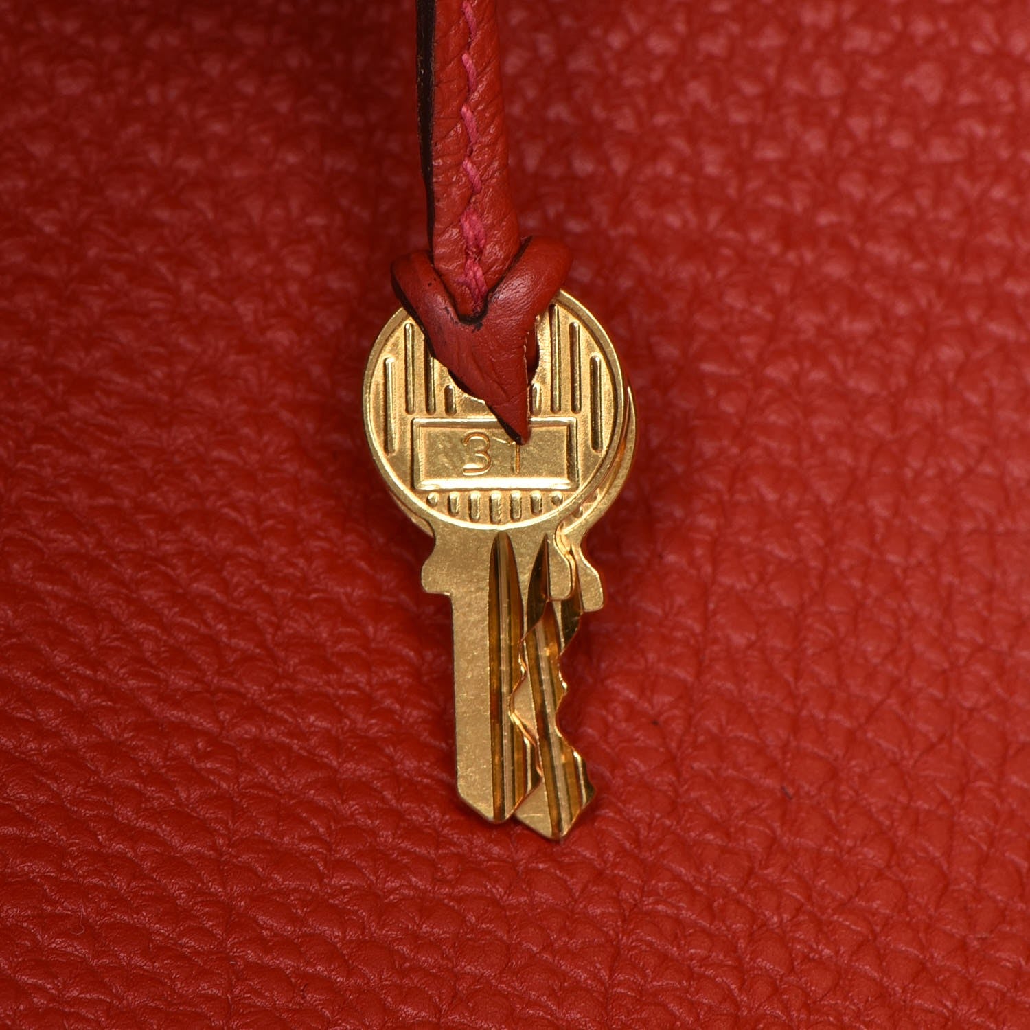 Hermes Togo Birkin 35 Rouge Casaque 24 of 25