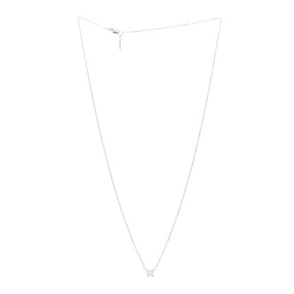 Cartier 18K White Gold Diamond .23ct C De Cartier Pendant Necklace 3 of 4