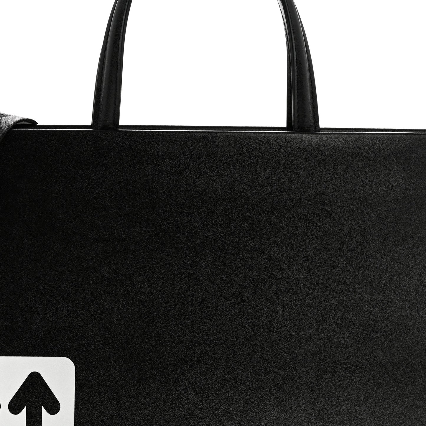 Calfskin Medium Box Bag Black