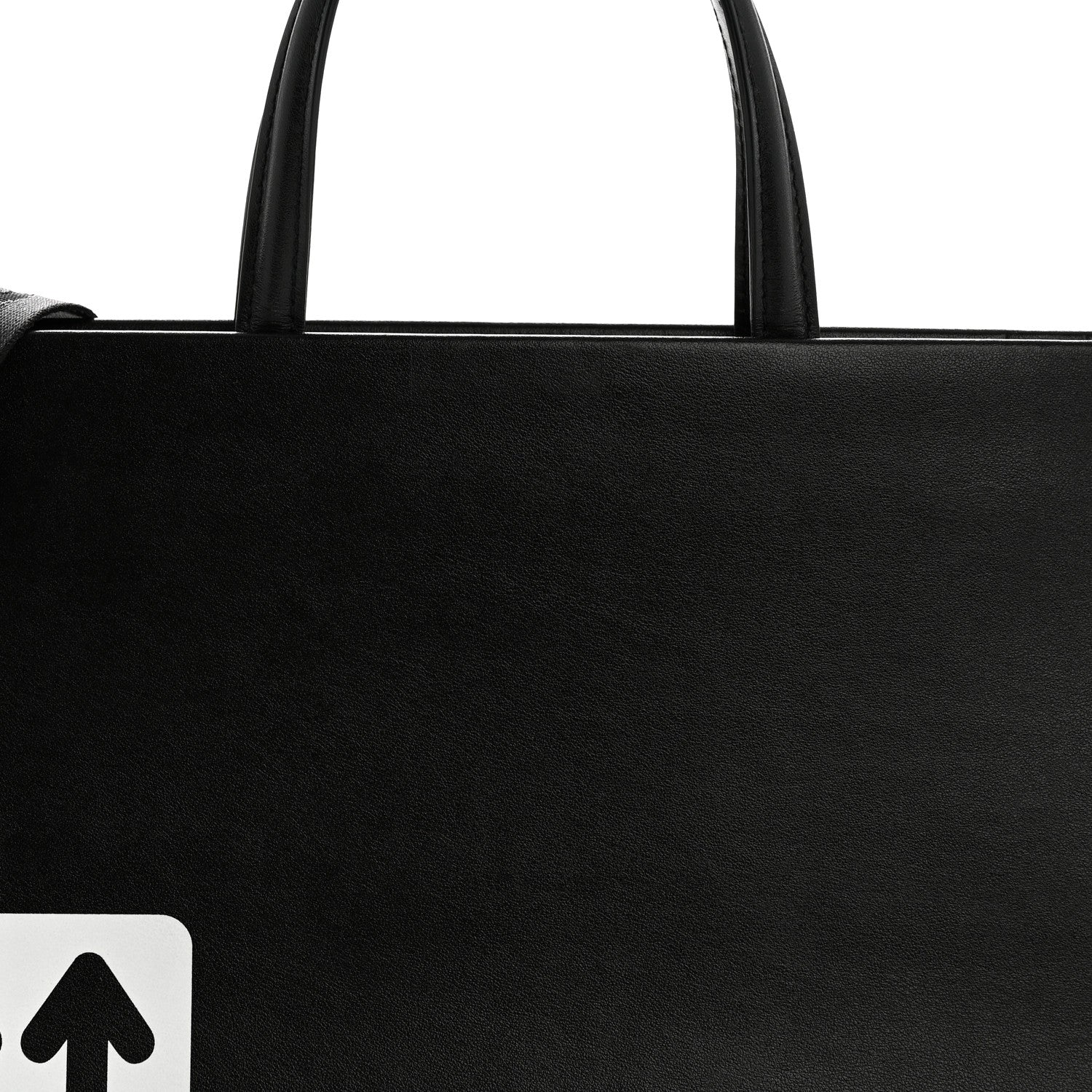 Off-White Calfskin Medium Box Bag Black 7 of 11
