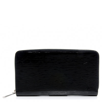Louis Vuitton Epi Electric Zippy Organizer Wallet Black 1 of 8