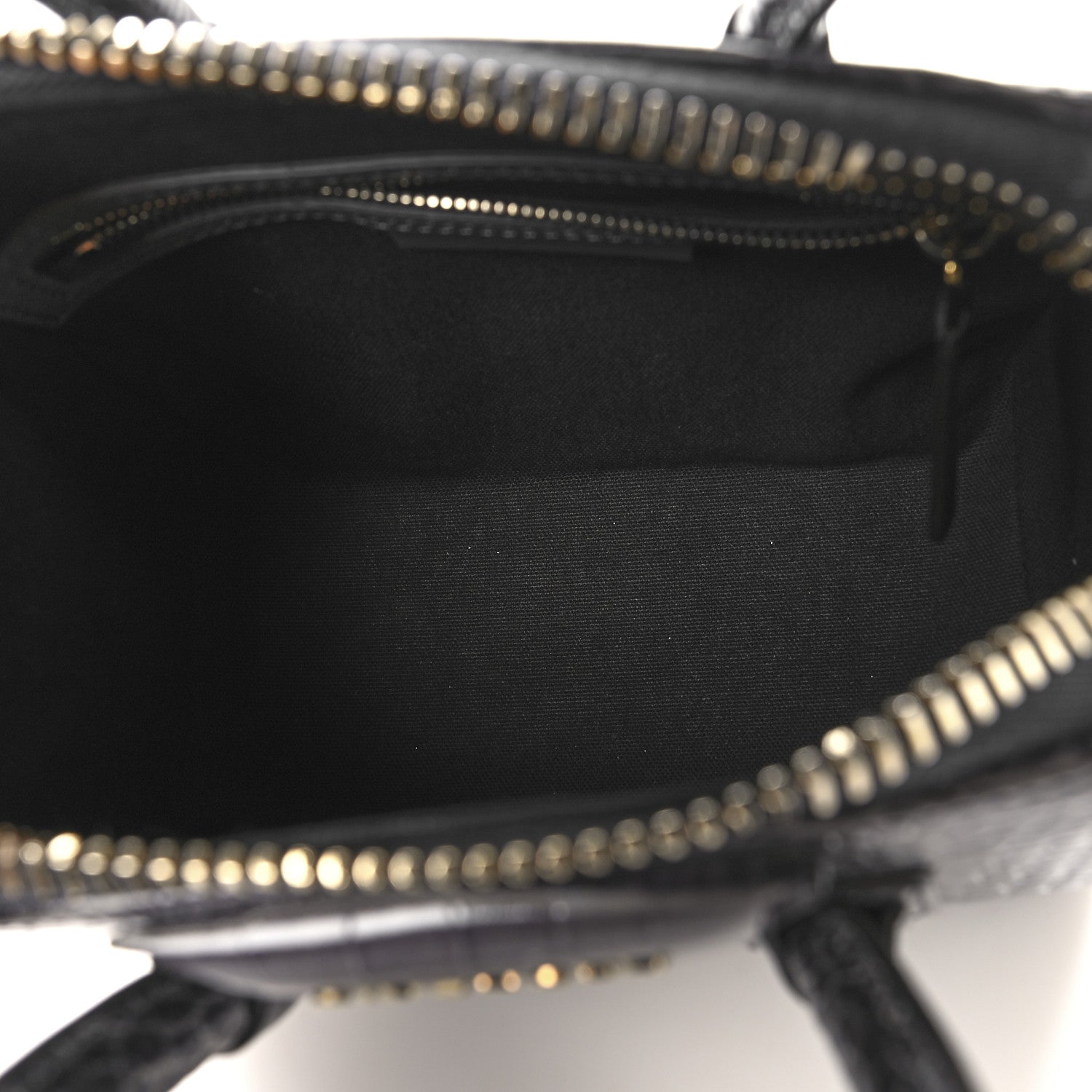 Givenchy Calfskin Crocodile Embossed Mini Antigona Storm Grey 5 of 10