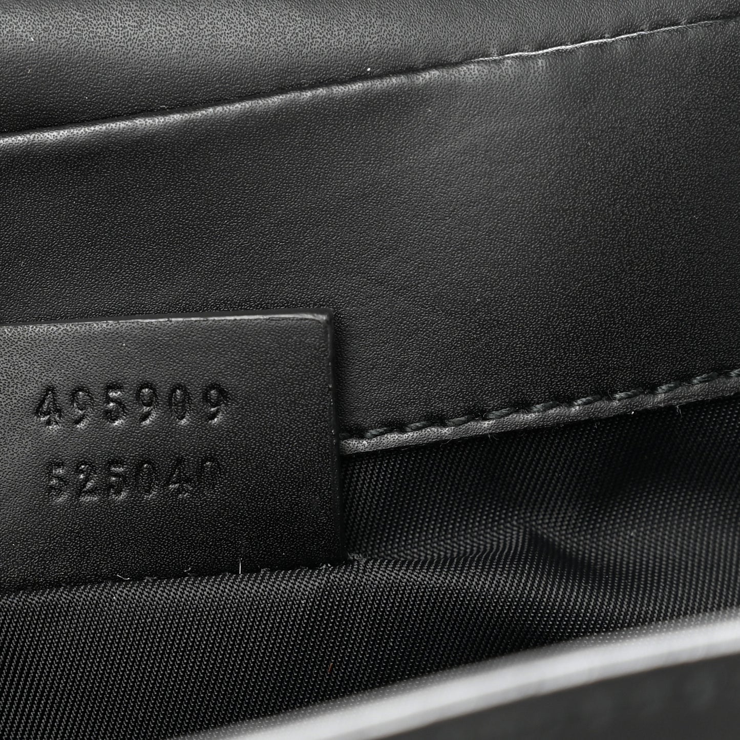 GG Supreme Monogram Web Messenger Diaper Bag Black Grey