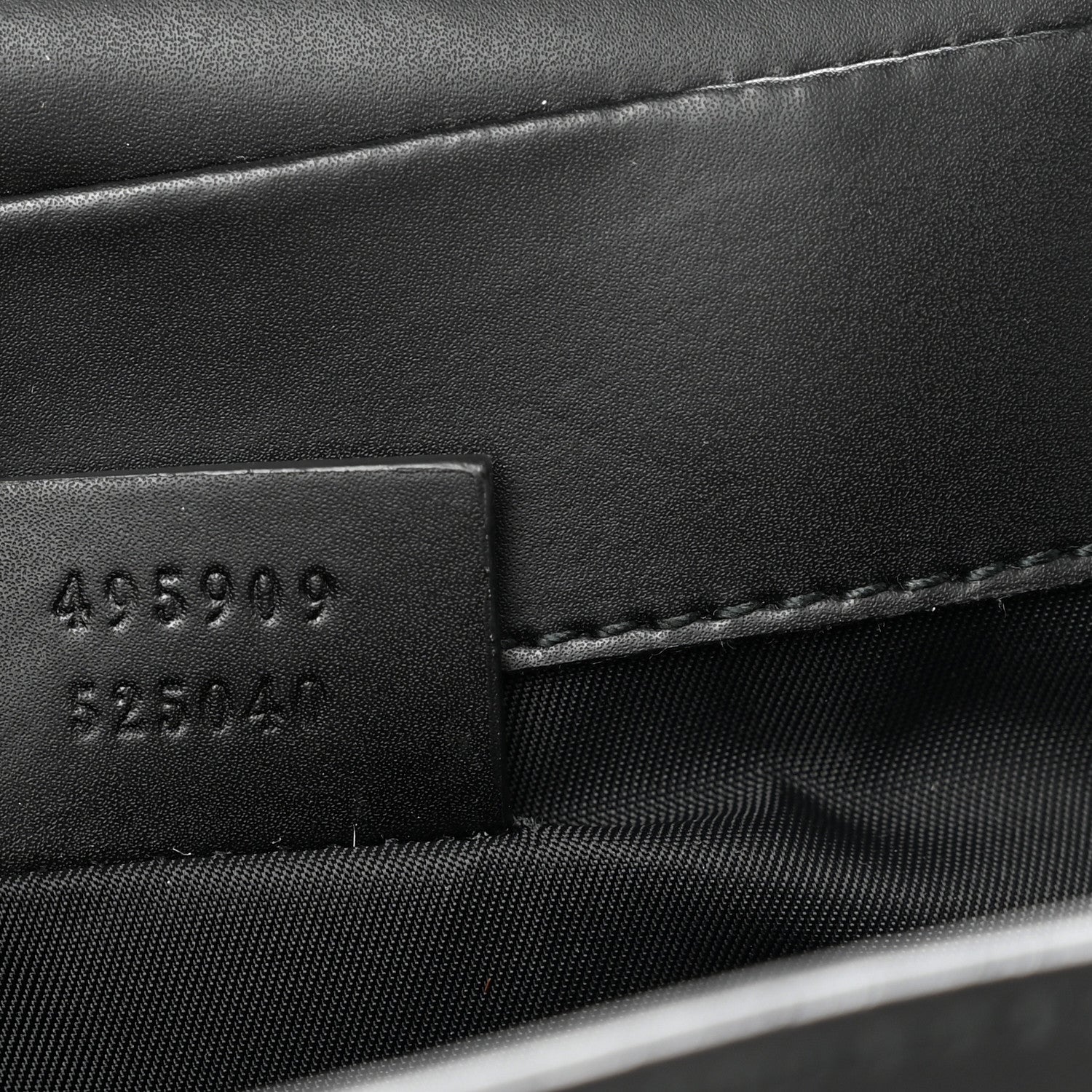 Gucci GG Supreme Monogram Web Messenger Diaper Bag Black Grey 7 of 9