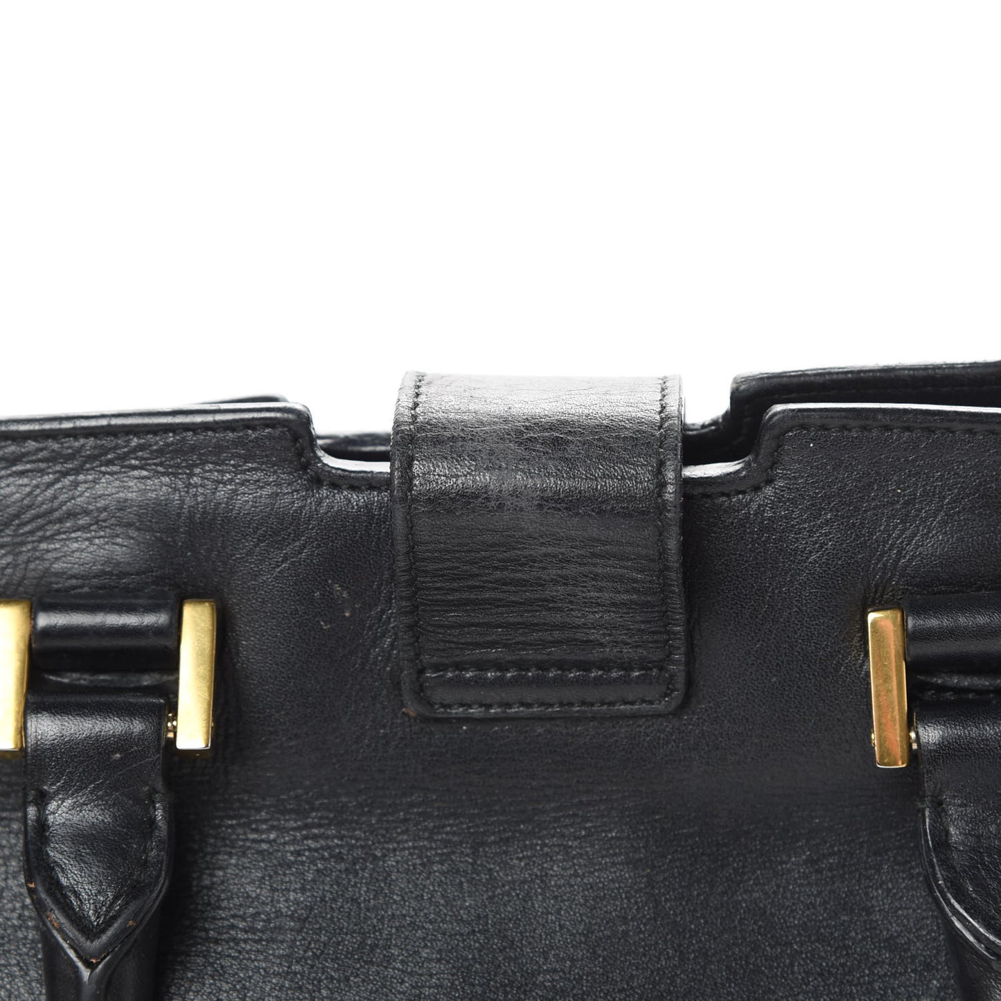 Calfskin Small Classic Y Cabas Black