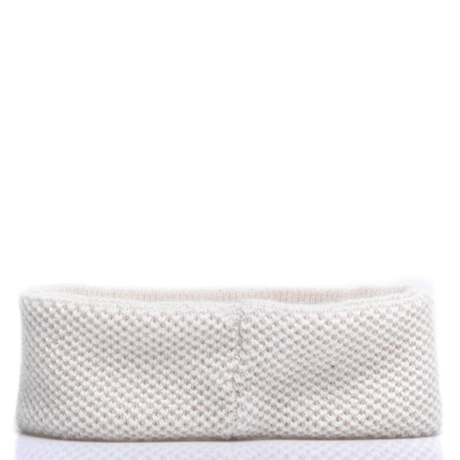 Chanel Cashmere CC Headband Ivory 3 of 4