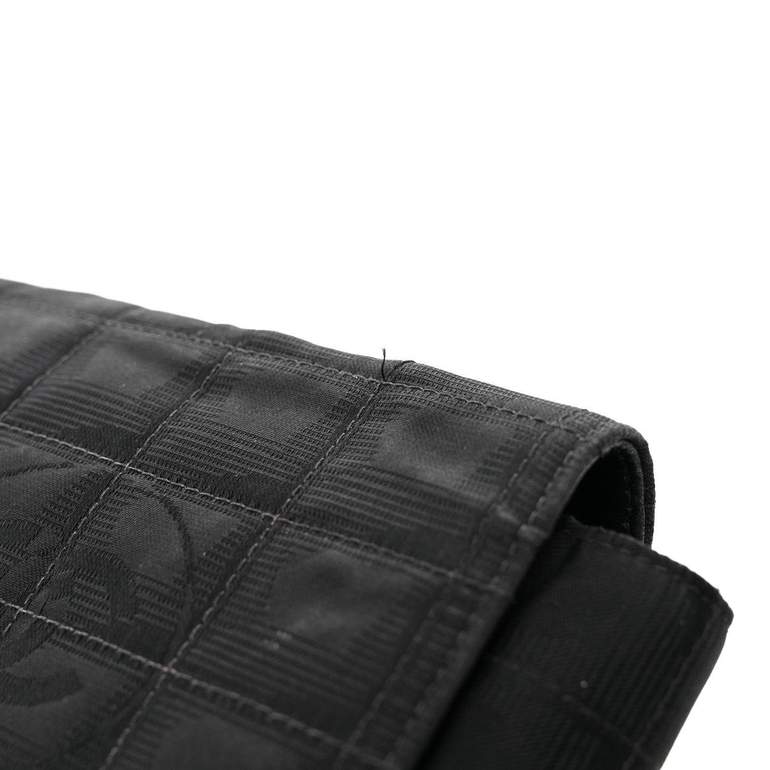 Chanel Nylon Medium Travel Flap Black 11 of 12