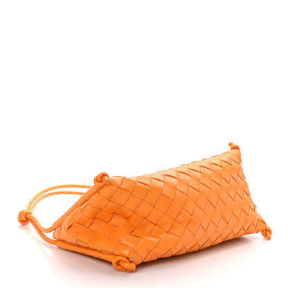 Bottega Veneta Nappa Intrecciato Pouch On Strap Tangerine 4 of 8