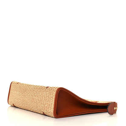 Louis Vuitton Raffia Monogram Giant Toiletry Pouch 26 Tan 4 of 6