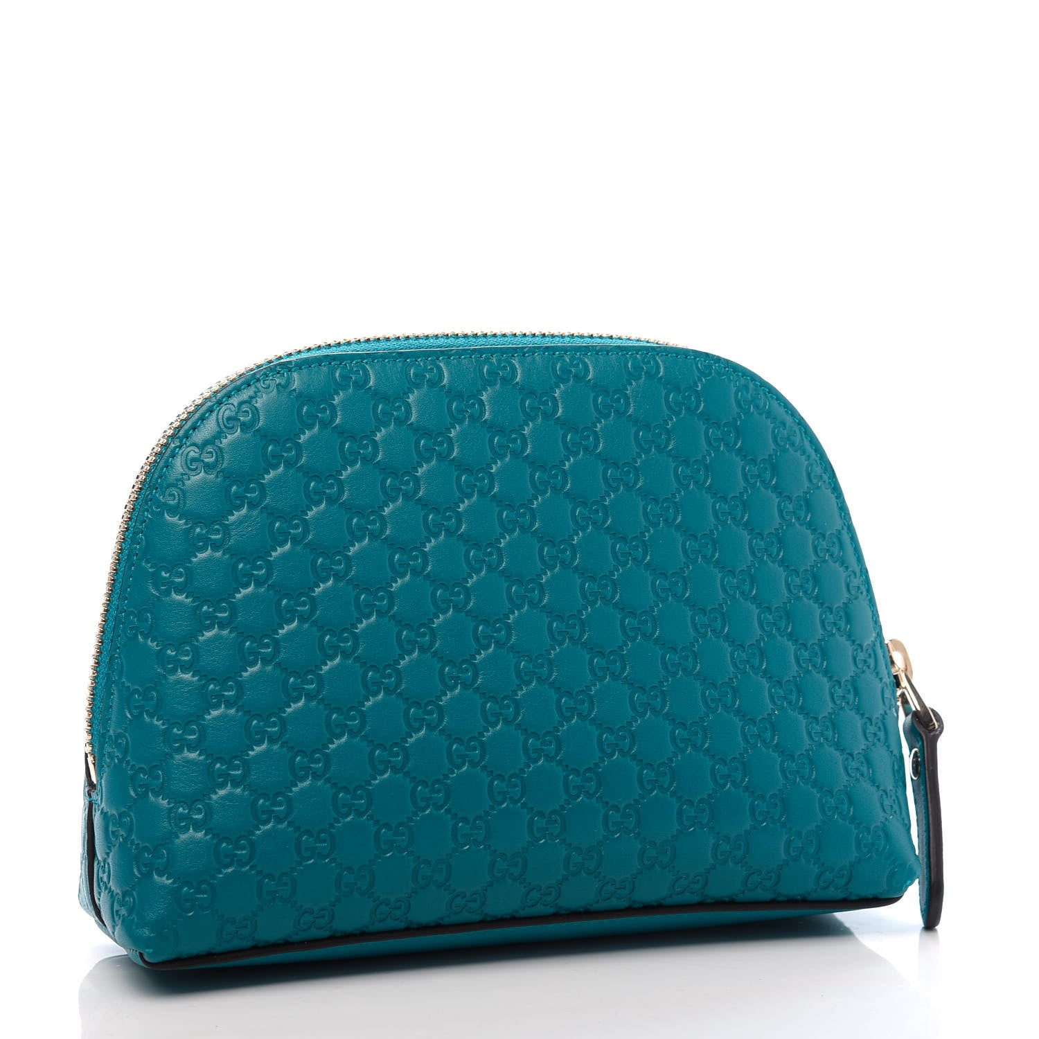 Gucci Microguccissima GG Cosmetic Case Deep Cobalt 3 of 11