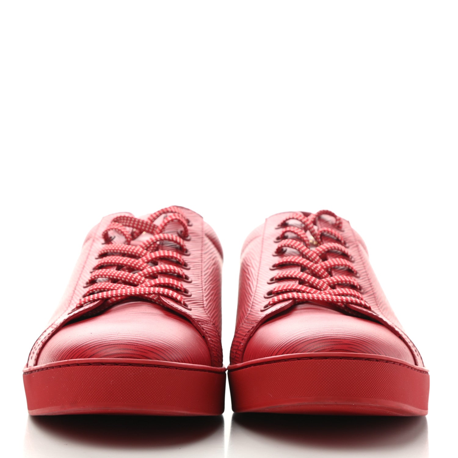 Louis Vuitton Epi Low Top Sneakers 10.5 Red 2 of 8