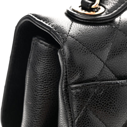 Chanel Caviar Quilted Medium Business Affinity Flap Black 14 of 15