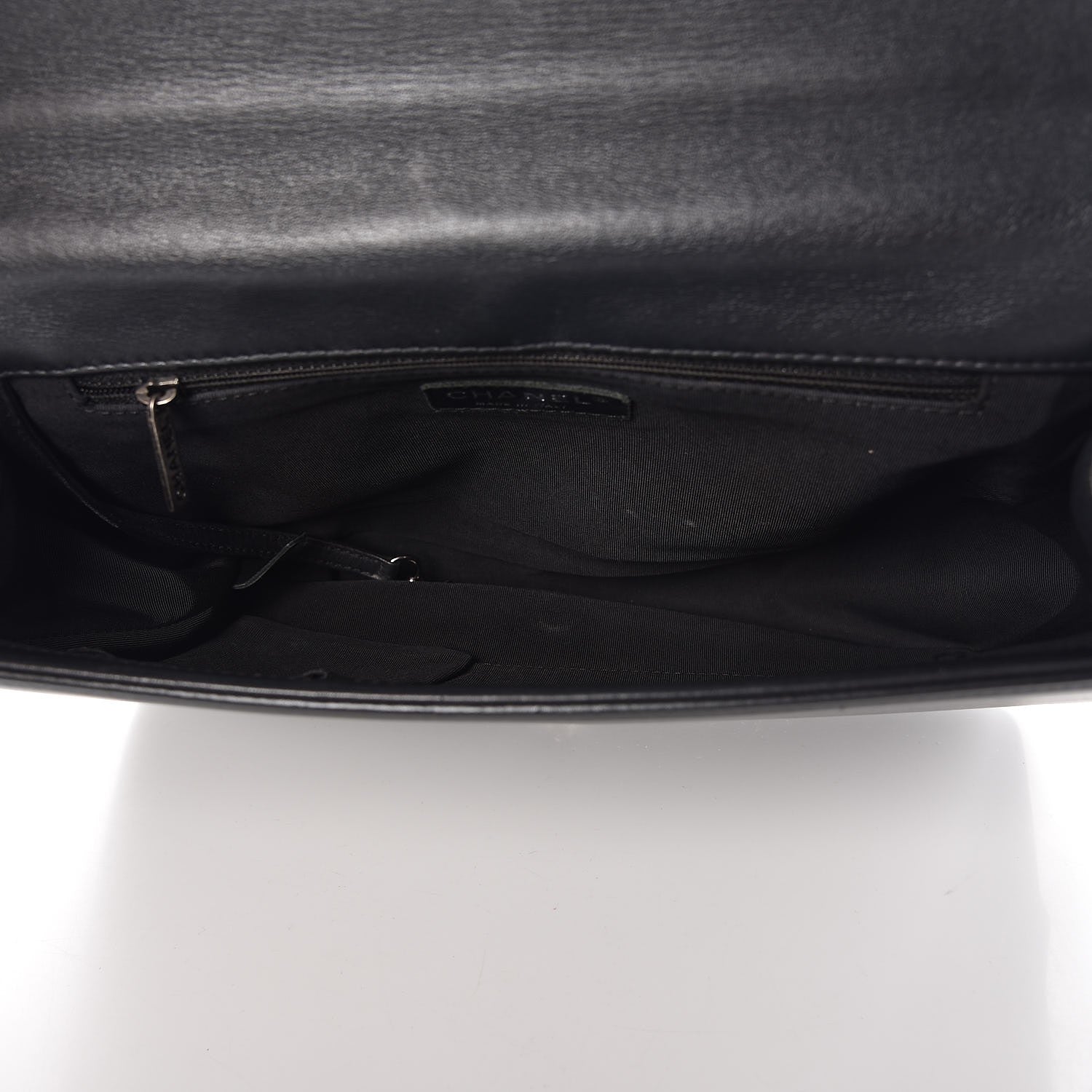 Chanel Calfskin Quilted Large Boy Flap Black 5 of 10