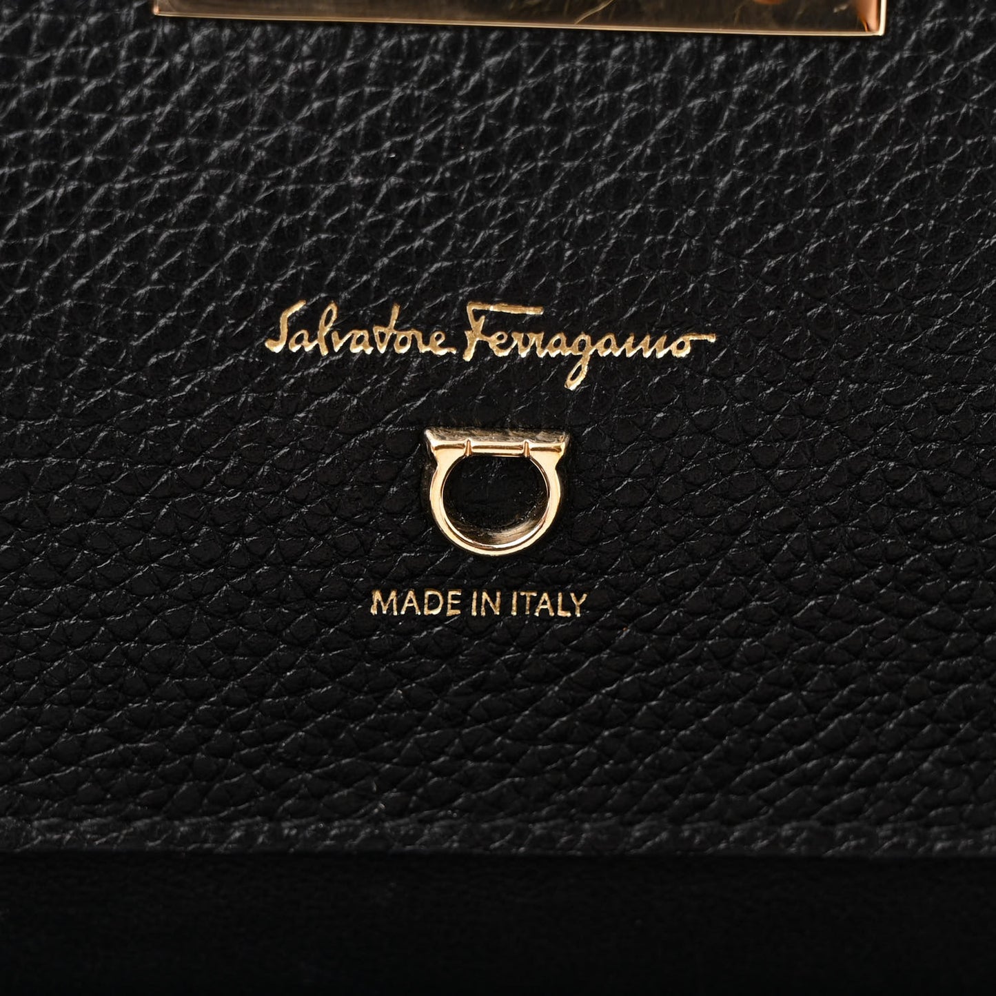 Calfskin Large Studio Bag Dune Bone Black