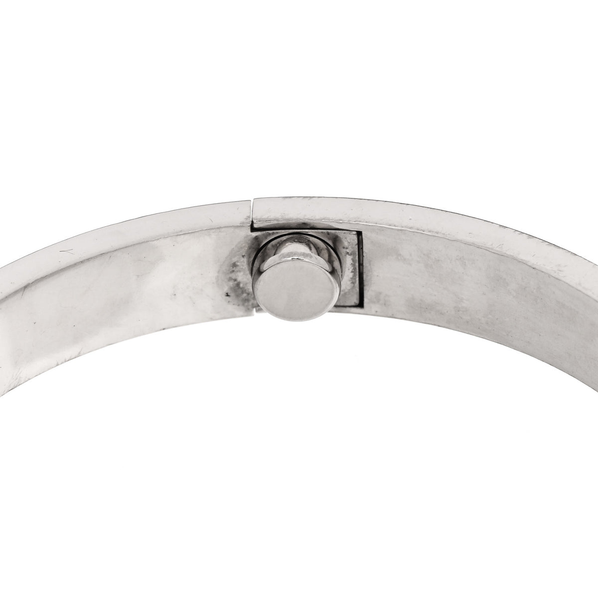 Cartier 18K White Gold LOVE Bracelet 16 8 of 9
