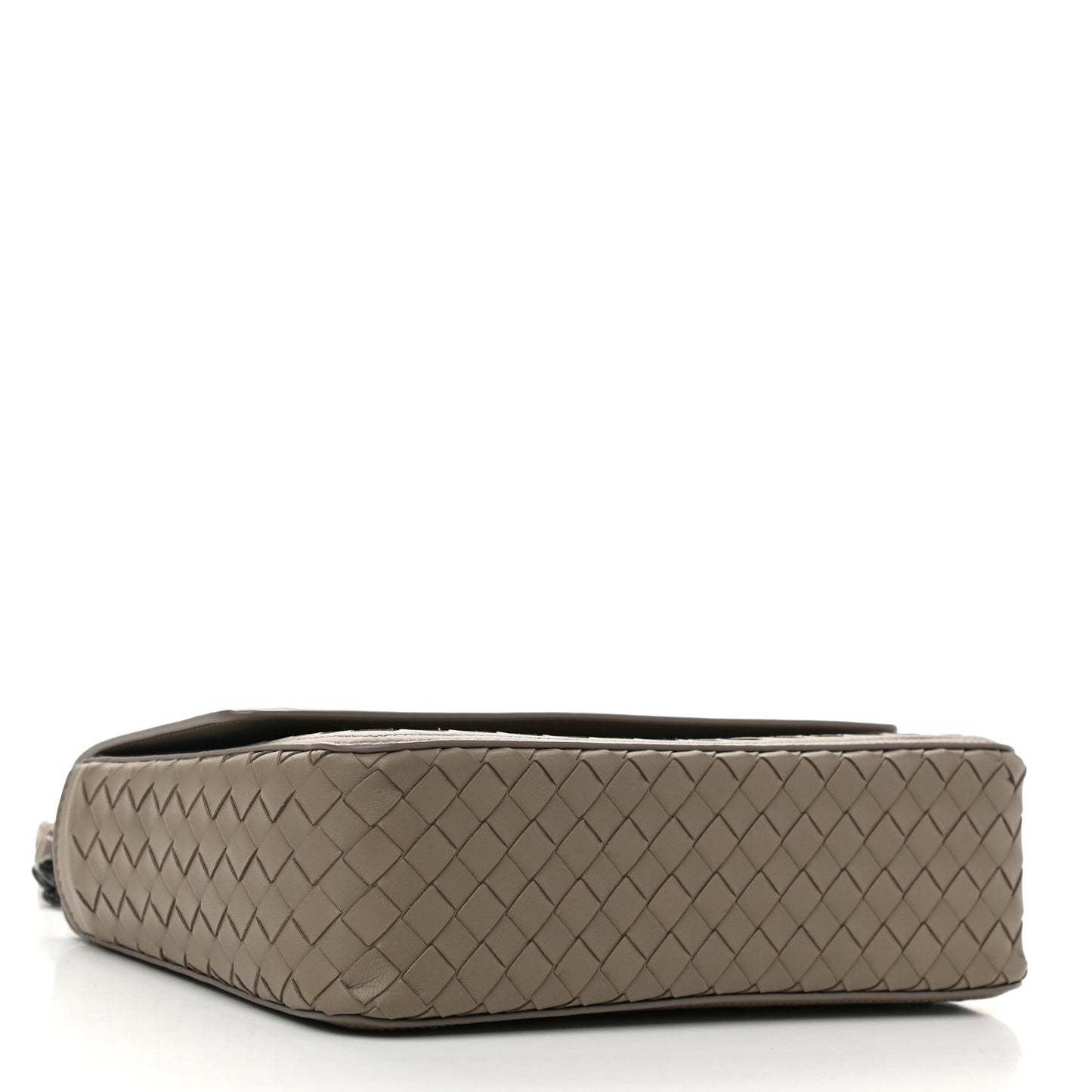 Nappa Intrecciato Alumna Bag Limestone
