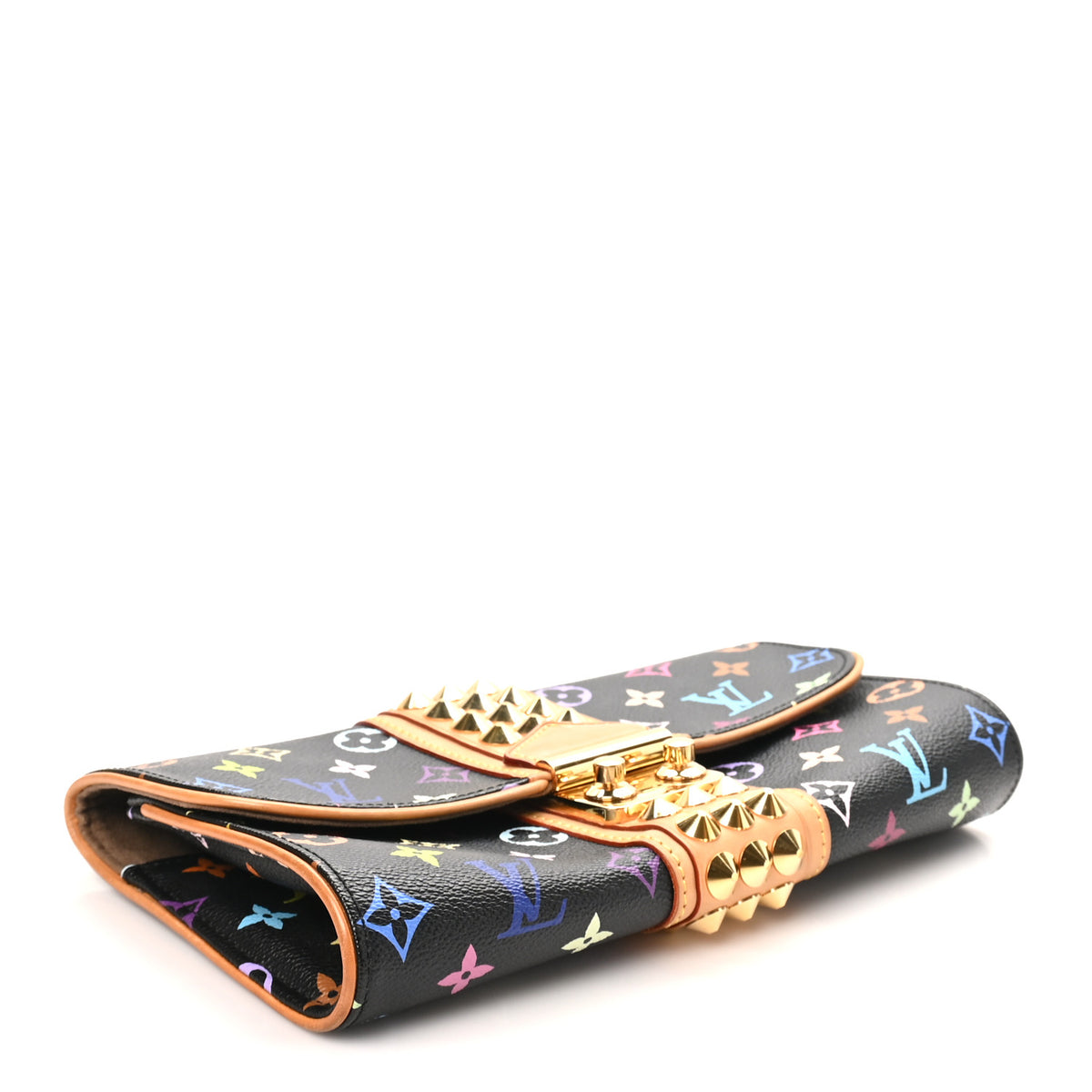 Monogram Multicolor Courtney Clutch Black