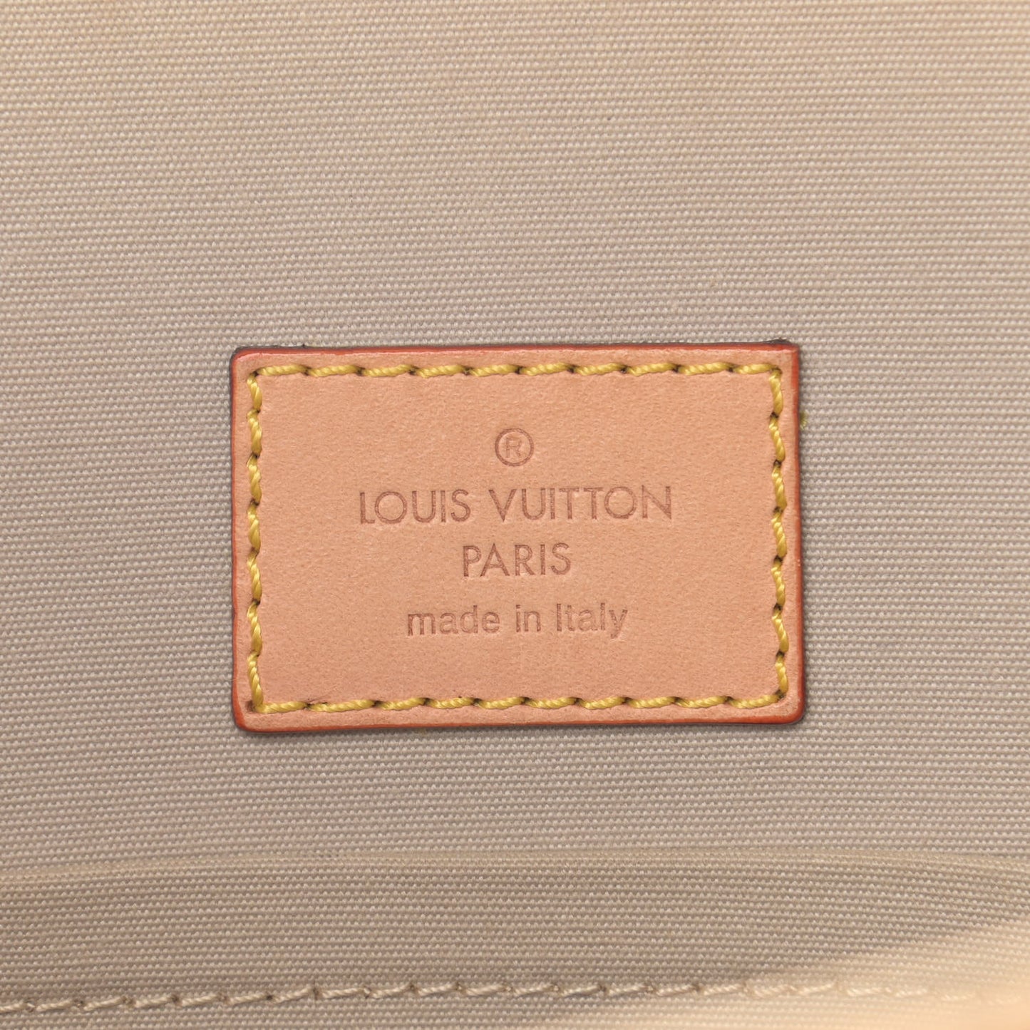 Monogram Miroir Sac Plat Gold